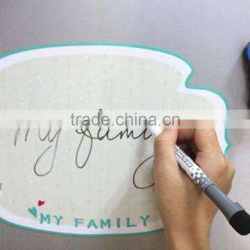 Memo Board Message Boards Magnetic Notes Mini Whiteboard Decorative Magnetic Board for Fridge photo-3