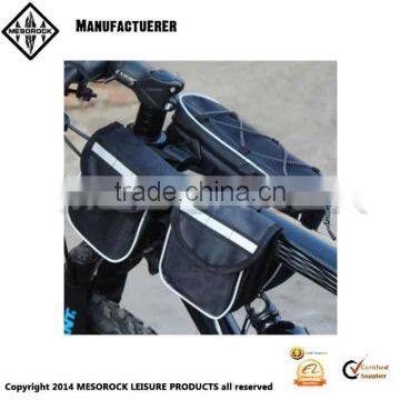 4 in 1 Mountain Bike Front Tube Bag Beam Packet Bag Cycling Bike Bicycle Trame Pannier photo-5