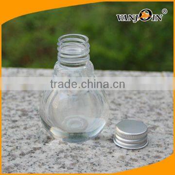 80ml Small Light Bulb PET Bottle With Metal Cap photo-3