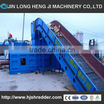 150 pressure horizontal hydraulic cardboard baling press machine for sale