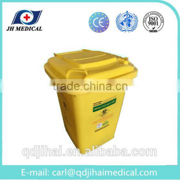 50liter handing plastic recyclable bin, waste can with wheelie outdoor