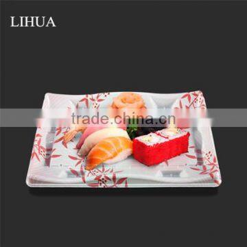 Eco-Friendly Feature Plastic Material Food Sushi Packaging Box,Plastic Sushi Container,Plastic Sushi Take Away Display Tray photo-2