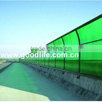 polycarbonate sheet for highway sound insulation