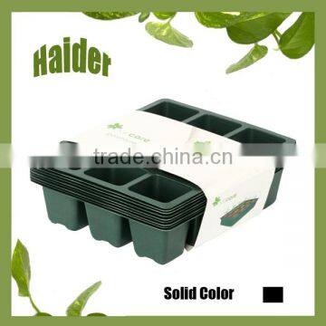 12 cells plastic Seeds Trays for Garden seeding