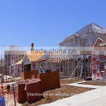 Affordable Galvanized Steel Frame Kit Town Houses photo-3