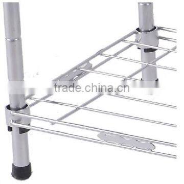 Vivinature Metal Wire 16Pair Shoe Rack, White