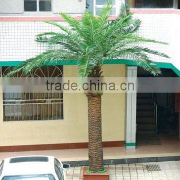 Home garden edging decorative 5ft to 16ft Height outdoor artificial green plastic palm trees EDS06 0810