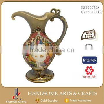 23 Inch Polyresin Home Decoration Flower Vase Stand photo-2