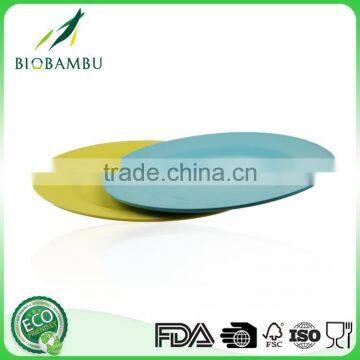 Pro-environment Ecological Best Selling Items Bamboo Fiber Eco Plate photo-2