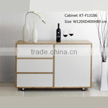 Popular Combined Bamboo Corner Cabinet for Storage Things in Living Room photo-2