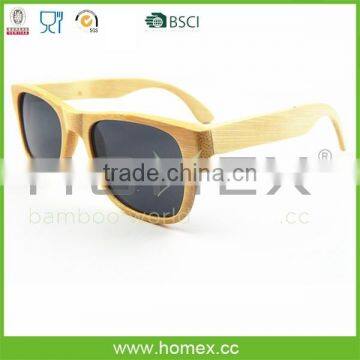 2015 New high end polarized handmade bamboo sunglasses/HOMEX