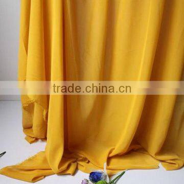 Chiffon Fabric 100% Polyester Dyed Color Knitted Fabric photo-5