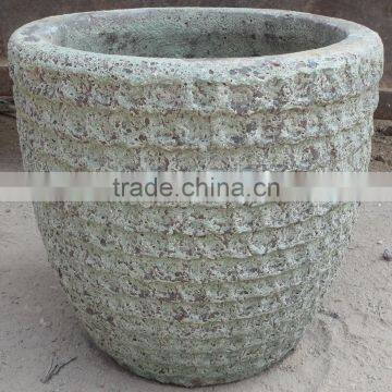 Viet Nam pottery Ocean Style Collection of Sandblast Old Atlantic Planters