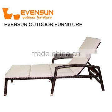 China EVENSUN manufacturer Direct factory wicker lounge chair