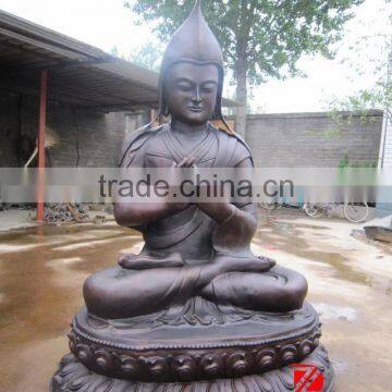 Casting brass buddha statue life size religious sculptures