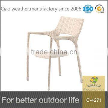 High quality garden used outdoor wicker rattan dining chair