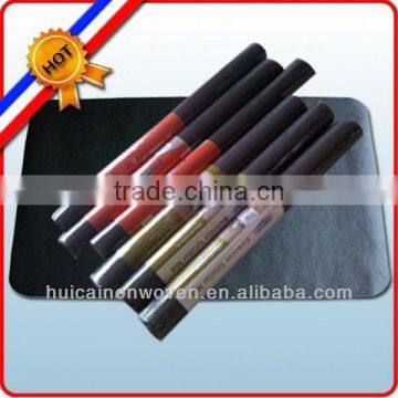 PVC BBQ mat non flammable polyester felt fabric