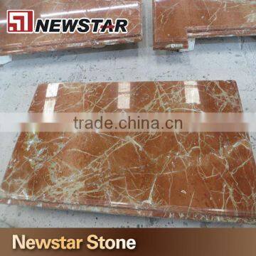 Newstar Rojo Alicante Red Marble Vanity Top Counter Tops for Hotel Designs photo-4