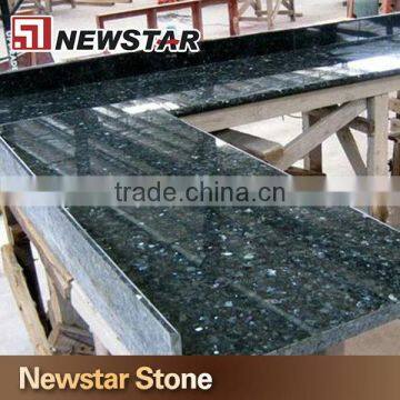 Fabricated Hotel Project Polished Emerald Blue Granite Countertop Newstar photo-3