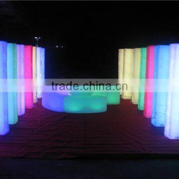 Led lamp ball/16 color changing led column for wedding