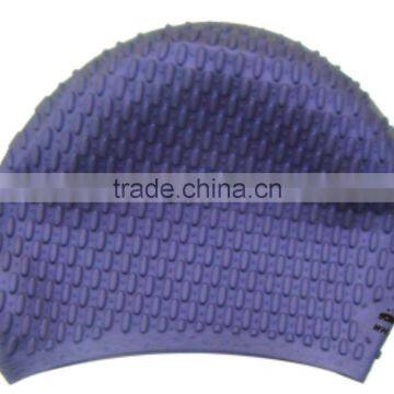 2015 New Stylish Silicone Swimming Caps for Long Hair(CAP-1201) photo-5