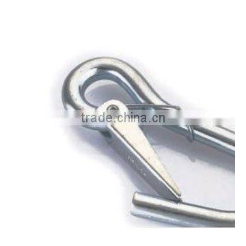 SNAP HOOK, 9.0MM DIA STEEL HOOK, WITHOUT HEAT TREATMENT