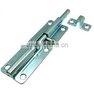 Straight Type 6" Barrel Bolt With Zinc Plated, Heavy Duty Barrel Bolt Tower Bolt for Doors and Windows Lock 6" photo-4
