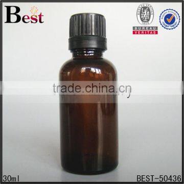 30ml Amber Glass Bottle Empty Essential Oil Fragrance Perfume 30ml Amber Glass Bottle Aluminum Cap Cosmetic Packaing China photo-5