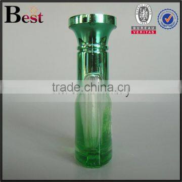 Cosmetic New Products Gradual Green Square 20ml Glass Perfume Bottle Aluminum Spray and Cap China Suppliers photo-2