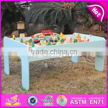 Top Fashion Funny Activity Toys Wooden Kids Toy Train W04C071-S photo-4