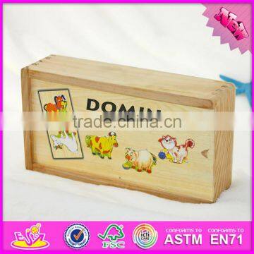 2016 Top Fashion Educational Wooden Kids Domino Toy WJ278168 photo-3