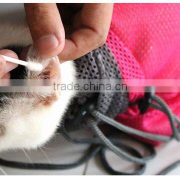 Zipper Mesh Pocket Clean Cat Bath Cage Pet Cat Clean Bag photo-5