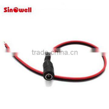 Flat Type 22AWG dc Cable Plug for CCTV 30cm 5.5*2.1mm photo-2
