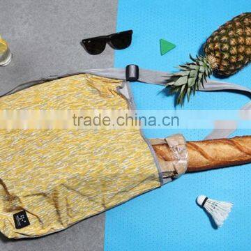 Eco Friendly Nylon Single Shoulder Foldable Sports Tote Shopping Bag Reusable Hiking Backpacks photo-3