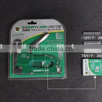 BERRYLION best selling three purposes heavy duty hand nail gun manual