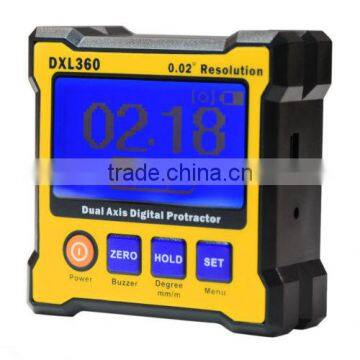 Angle Finder Cube Digital Magnetic Protractor Gauge Inclinometer Level Box photo-2