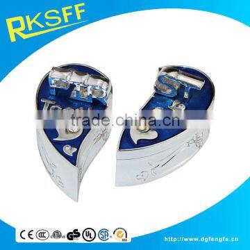 Manufacturer Silver Plated Metal Tooth and Curl Box for Baby Gift photo-2