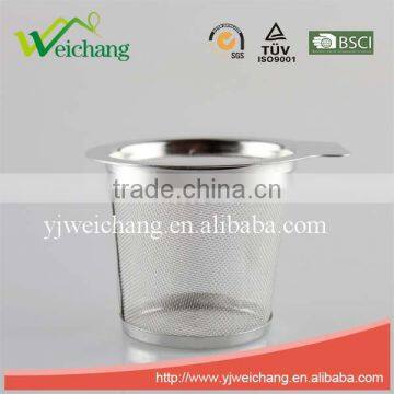 WCA186 Classic Style Stainless Steel Mesh Tea Strainer Infuser - Durable and Rust Resistant photo-4