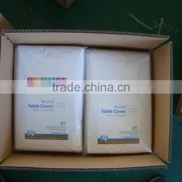 PEVA ROUND Table Cover, Fancy Plastic Party Tablecloth,disposable Table Cover,Direct Factory/Manufactory Supply photo-6