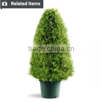 Chinese Synthetic Topiary Boxwood Grass Tree for Christmas Garden Decoration photo-6
