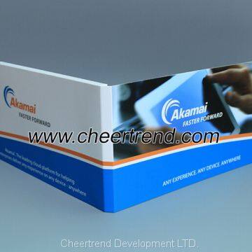 Hot Middle a5 Size 4.3'' Digital Greeting Card /Video Brochure / Lcd Module Card photo-2