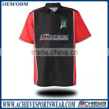 2017 custom polyester motorsport wears, motorcycling polo shirts