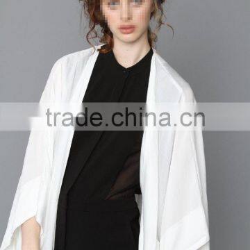 newest simple fashion elegant chiffon shop kimono sleeves open front abaya