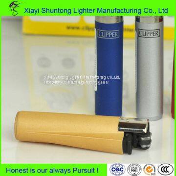 Gas Style Smoking Transparent Plastic Clipper Lighter photo-2