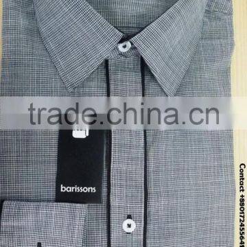 Men''s Long Sleeve Ginham Check Shirt
