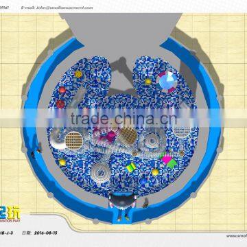 Junior Area of Ocean Themed Indoor Kids Playground photo-6