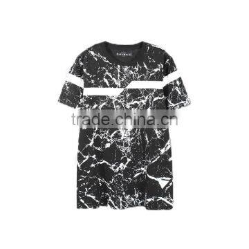 Short Sleeve Collar Full Printing T-shirt photo-2