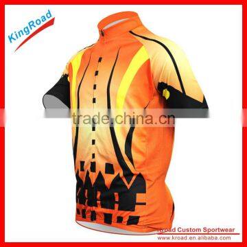 Soft and Cool Mesh Material Cycling Jersey Men photo-3