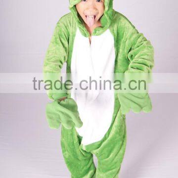 winter warm Unisex green Animal children frog christmas star costumes