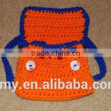 Crochet Dog Backpack Handmade Dog Carrier Backpack photo-5